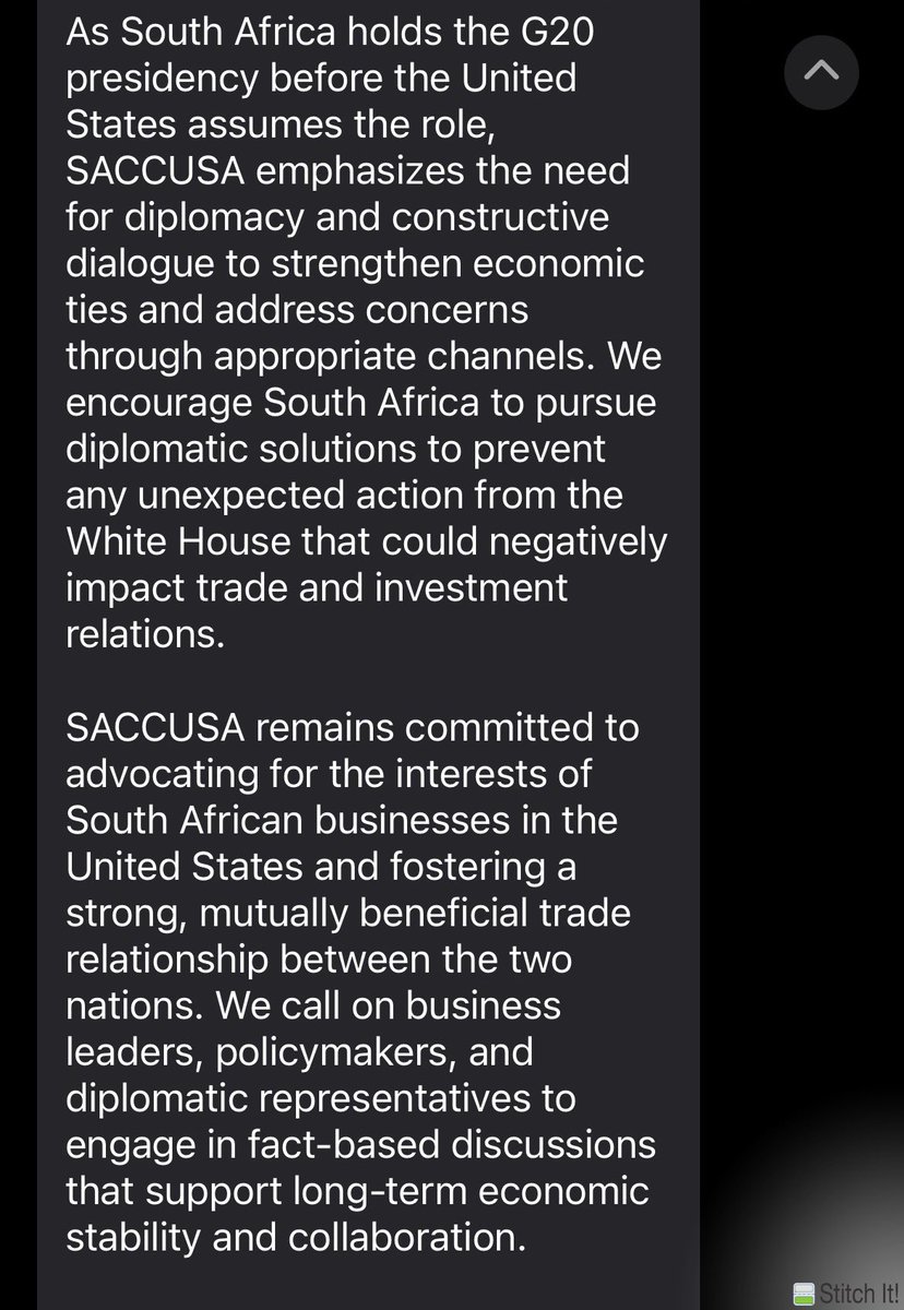 The SA Chamber of Commerce in the USA reacts to President Trump’s threat to cut off funding to South Africa over land expropriation

#sabcnews