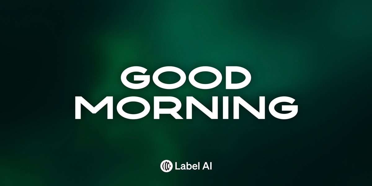 LABELFoundation's tweet image. ☀️ Good morning, beautiful souls!

Kick off your day with a heart full of joy and the serene sounds of Label AI.
Wishing you a peaceful day ahead! 🎵✨

▶️ Download TRACKS dApp: clesson.page.link/GMEHtKdcnQWAVh…

#LABELAI #Label #TRACKS #GoodDay #Web3 #Blockchain #Crypto #MusicFI