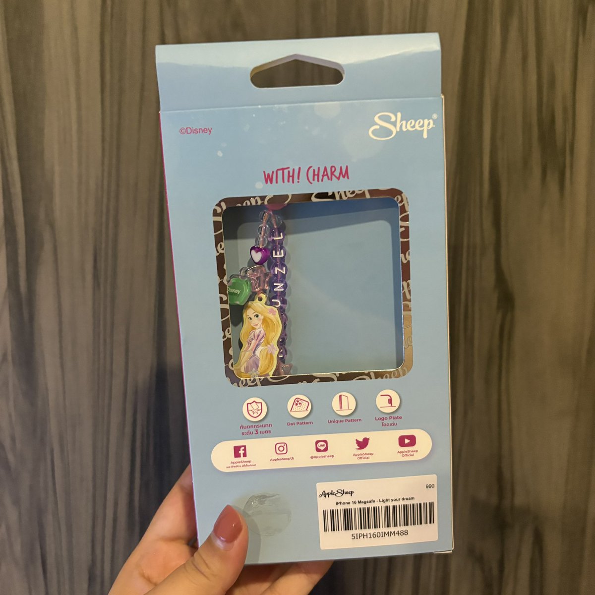 Byungboyyy's tweet photo. 𖧷˚ ༘  ส่งต่อเคส ยังไม่ได้ใช้งาน แค่ลองใส่ค้า  Apple Sheep 

˚ เคส Rapunzel  Iphone16 Magsafe 

💸 ซื้อมา 990 ส่งต่อ 670 รส. (แถมGriptokตามรูปให้1 ชิ้นค้า ปกติต้องซื้อแยกน้า )

💌 สนใจสอบถามทาง Dm 

#ตลาดนัดsanrio #เคสพร้อมส่ง #ส่งต่อเคสมือสอง #ส่งต่อเคสไอโฟน #ตลาดนัดnct https://t.co/Ou8N1yLLLR