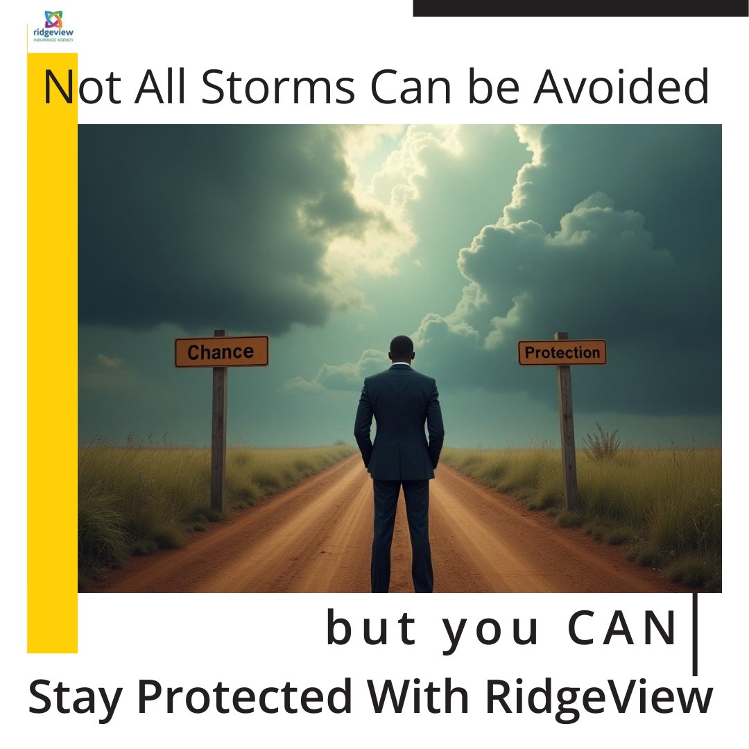 RidgeViewGZ's tweet image. Shielding Against Life’s Risks
☂️ Not all storms can be avoided, but you CAN stay protected! With RidgeView, you don’t have to worry about life’s uncertainties. Stay dry, stay covered!
#Ridgeviewinsurance
