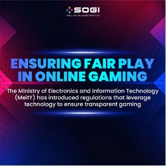 SOGIIndia's tweet photo. The landscape of online gaming is evolving, and technology plays a pivotal role in ensuring a fair and transparent environment for players. 

With the introduction of regulations by the Ministry of Electronics and Information Technology (MeitY), there is a focused effort to mitigate risks associated with money laundering and enhance player integrity. 

By embracing these technological advancements, the online gaming industry can take confident strides toward creating a safer and more transparent gaming experience for all.

#OnlineGaming #EvolvingTechnology #Regulations #MeitY #MitigateRisks #MoneyLaundering #TechnologicalAdvancements #SaferGaming