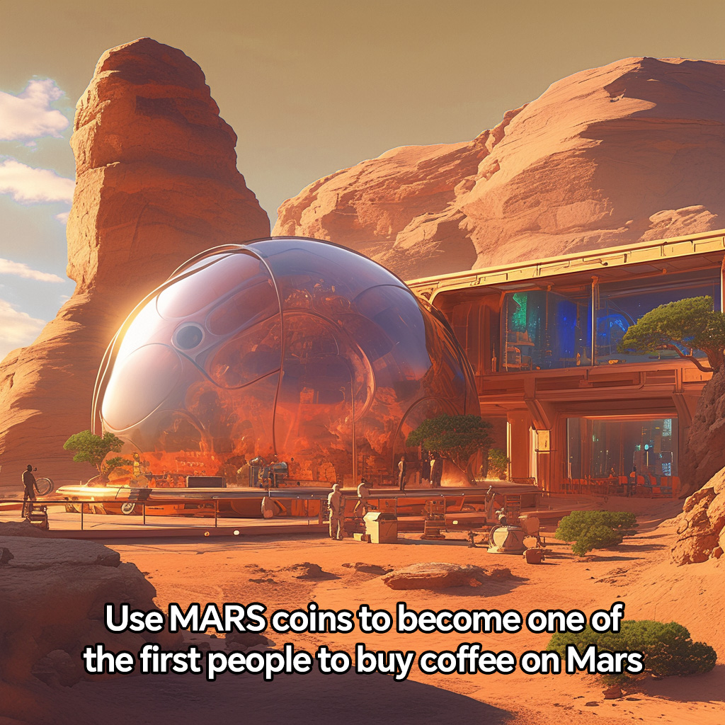 Mars__Project's tweet image. 🚀 Use MARS Coin, and be among the first to buy a coffee on Mars! ☕🌌

The future is here! With MARS Coin, not only can you embark on your journey to interstellar wealth, but you can also enjoy a cup of space coffee at a Martian café! 🔥

🌍 From Earth to Mars, MARS Coin lets…