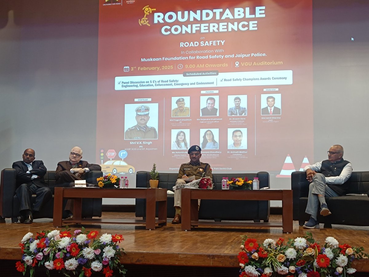 Neha Khullar (@npunjabiheart) on Twitter photo #roundtable on #RoadSafety
An effort to bring solutions to modern day problems of Traffic through brainstorming
<a href="/MuskaanNGO/">MUSKAAN: foundation for road safety</a> #VGU #RTOJaipur <a href="/jaipur_police/">Jaipur Police</a> #Police #sms <a href="/DrDineshGora/">Dr Dinesh Gora (Trauma Surgeon)</a> #roundtable on #RoadSafety
An effort to bring solutions to modern day problems of Traffic through brainstorming
<a href="/MuskaanNGO/">MUSKAAN: foundation for road safety</a> #VGU #RTOJaipur <a href="/jaipur_police/">Jaipur Police</a> #Police #sms <a href="/DrDineshGora/">Dr Dinesh Gora (Trauma Surgeon)</a>