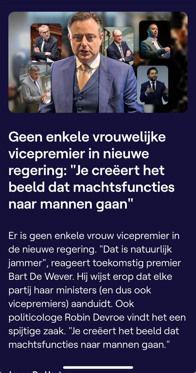 francescavbel's tweet photo. Man/vrouw verhouding is compleet irrelevant. Wel relevant: competenties.

Kunnen we dit hoofdstuk dan nu afsluiten? Dank u. https://t.co/QweXcRnp0G