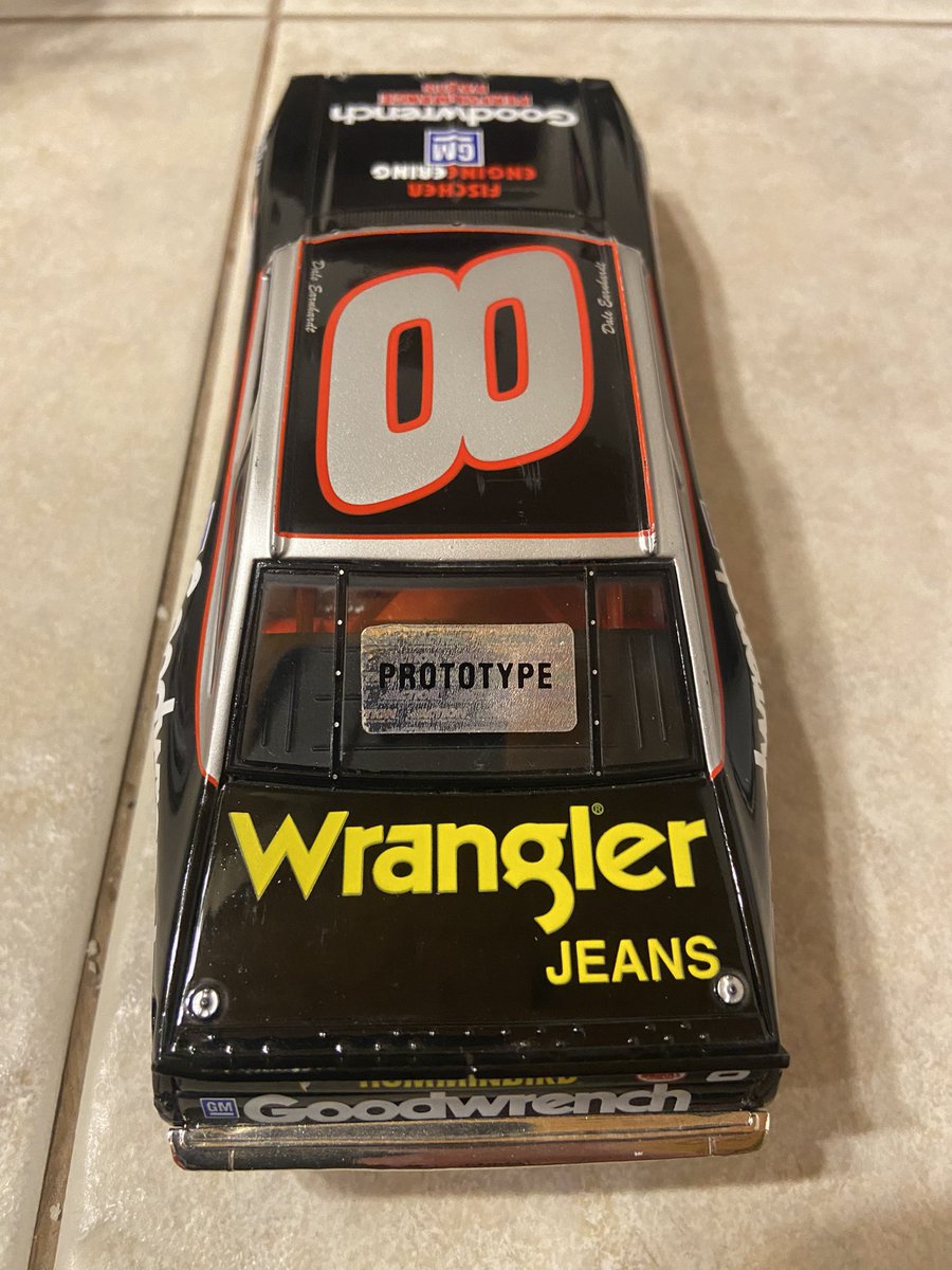 Berry6MartinFan's tweet photo. @DaleJr I would love to hear your thoughts on this prototype that I have. It is the only one known to exist that ever survived with the action figure driver. https://t.co/FGrrREGZCR