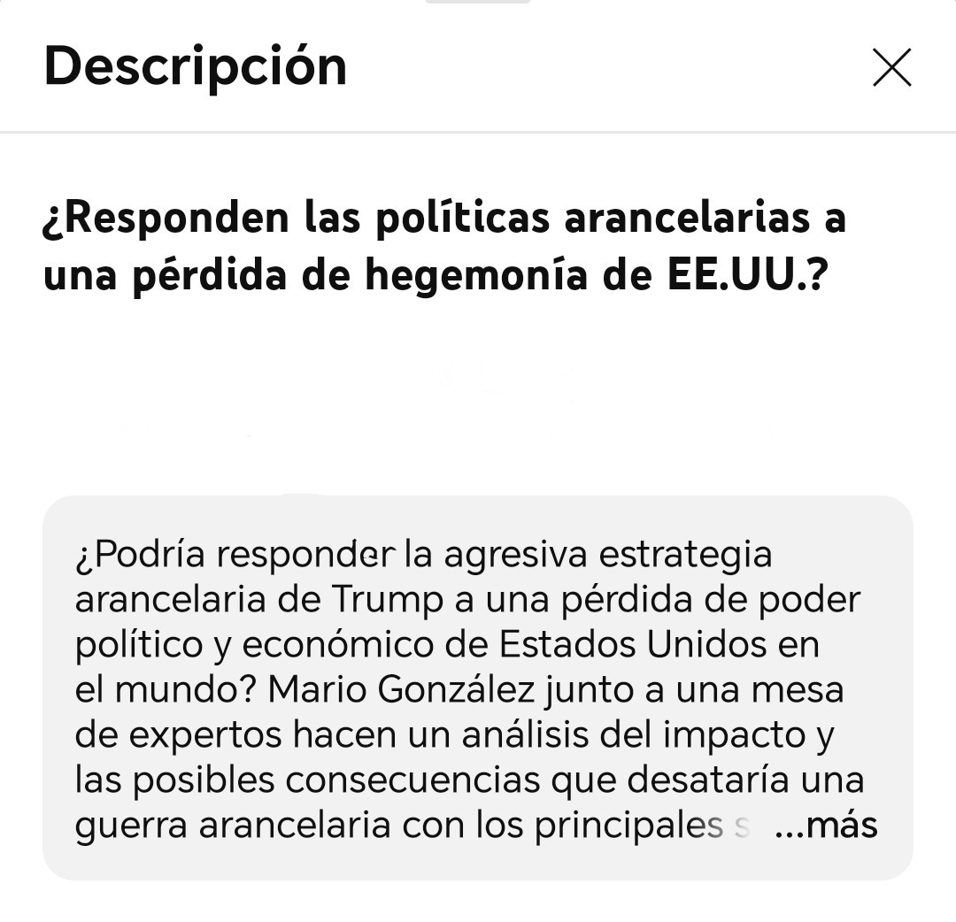 LeonoraTrade's tweet photo. ¿Responden las políticas arancelarias a una pérdida de hegemonía de EE.UU? 

https://t.co/XYbfJaaUrP

 Dr. Gerardo Tajonar 
@jgtajonar Presidente @anierm_ac
participando en @CNNMex

#aranceles #tariffs
#CuartoDeJunto
#TMEC #USMCA #CUSMA
#China
#EstadosUnidos https://t.co/smsCyVGfS2