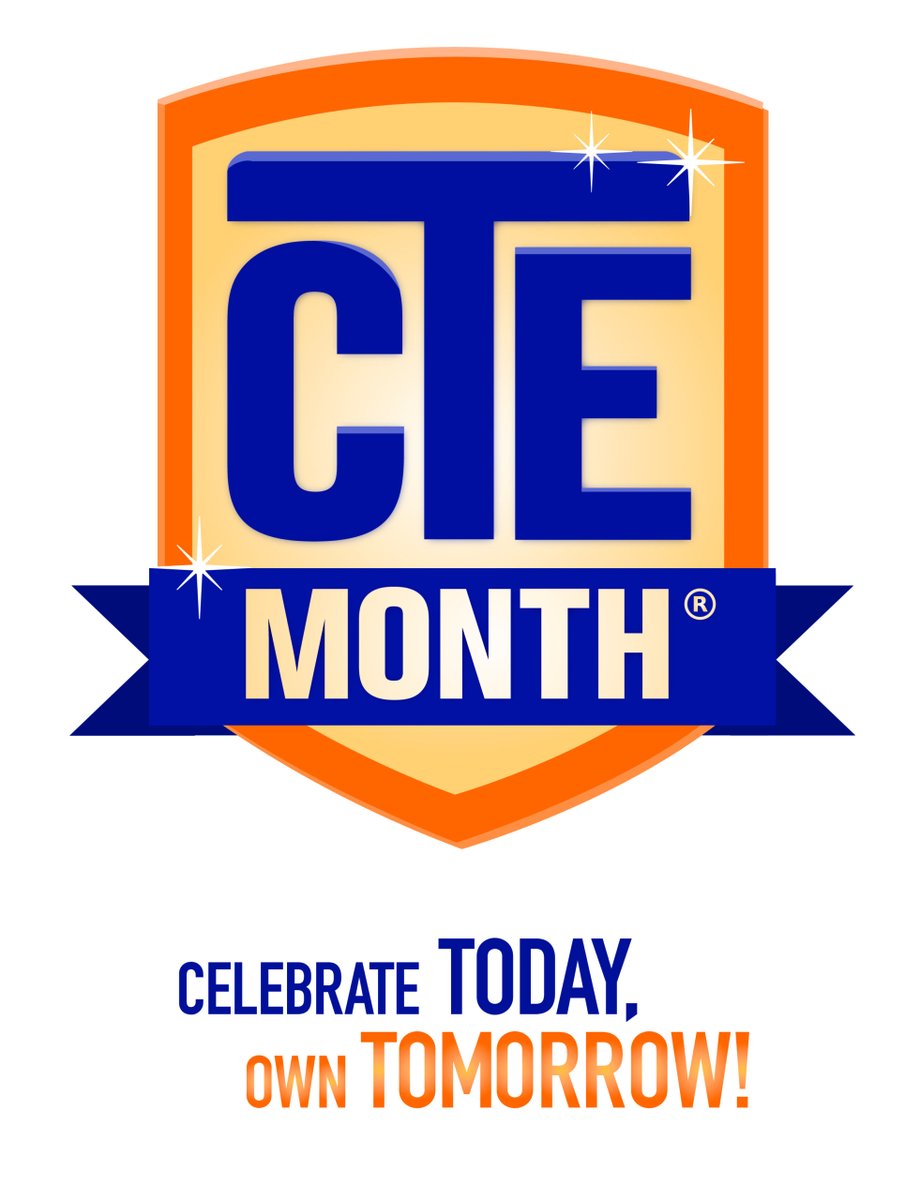 Celebrate CTE Month! #CTE #careerteched #cteforall  #ctemonth