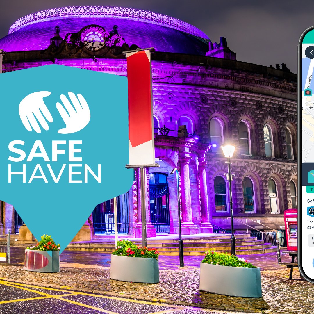 WalkSafeIO's tweet photo. Have you tried the WalkSafe Safety Map?
We map Safety accredited venues across the country including Safe Havens. Safe Havens are a practical way for businesses to let people know that a form of support is available at their venue! #SafetyMap #WalkSafe https://t.co/PPH4NQ2H3z