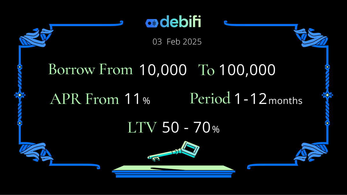 Borrow. Don’t sell. Unlock your #Bitcoin’s true potential with collateralized loans.  
This week: Offers for borrowers ready to hold strong 💪, with fiat options available in EUR, USD, and CHF. #Bitcoinloans