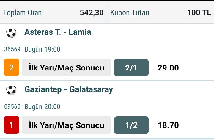bossofbets's tweet photo. Günün ikili kombinidir✅✅ tekli deneyebilirsiniz bol şanslar https://t.co/aN4EhAMizc