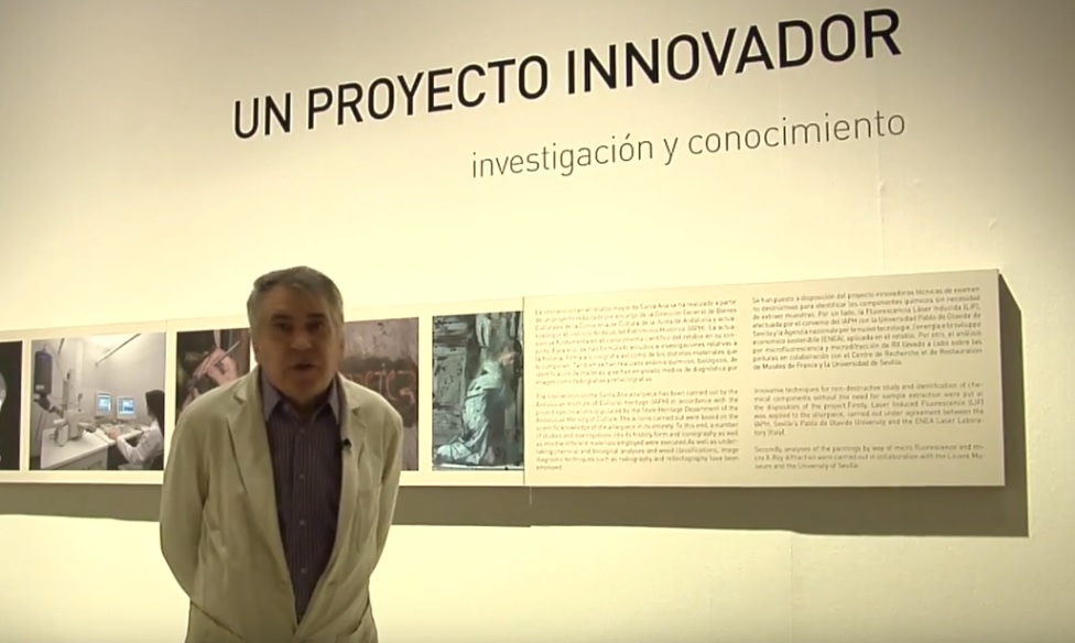 IAPHpatrimonio's tweet photo. Recordamos al catedrático en Historia del Arte, Enrique Valdivieso, en la exposición "Pedro de Campaña en el retablo de Triana. La restauración del @IAPHpatrimonio @CulturaAND" por su papel en la recuperación del retablo de la iglesia de Santa Ana #Triana
https://t.co/dAN3Tf2b7u https://t.co/88xUqNqEaR