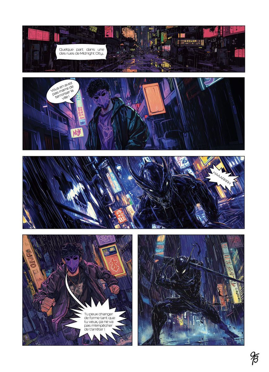 TheCryptomasks's tweet image. A few lucky ones got a sneak peek at two pages of the Masks comic at #CryptoXR … 
The story continues soon🔥