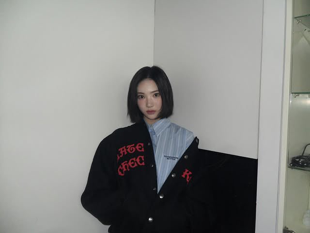 tosmngg's tweet photo. she kinda looks like mix of nct’s taeyong + stayc’s isa &amp; aespa’s winter faces😭😭 https://t.co/BHh9ySLMyt