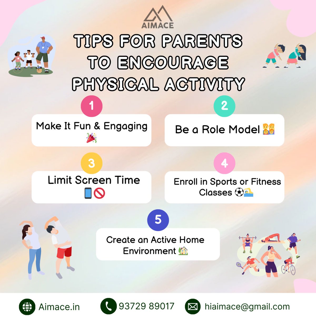 Aimace_media's tweet photo. Active kids are happy kids! 🏃‍♂️🎾 Encourage your little ones to stay active with fun games, outdoor adventures, and family workouts. 

#ActiveKids #HealthyLifestyle #KidsFitness #StayActive #FamilyFitness #PlayAndGrow #HealthyHabits #OutdoorFun #MoveMore #ParentingTips https://t.co/k3MOY8C09m