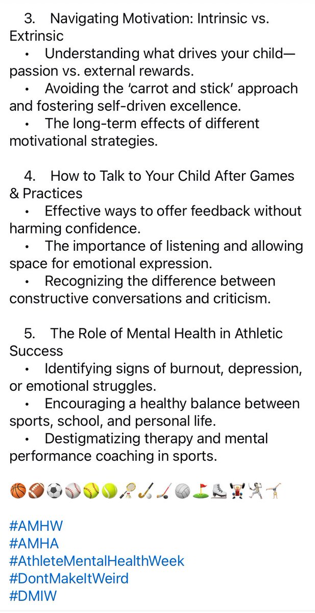 DMIW_MHRC's tweet image. There is no better time to announce DMIW’s Student-Athlete series than during Athlete Mental Health Week. 
#AMHW 
#AMHA
#AthleteMentalHealthWeek
#DontMakeItWeird
#DMIW