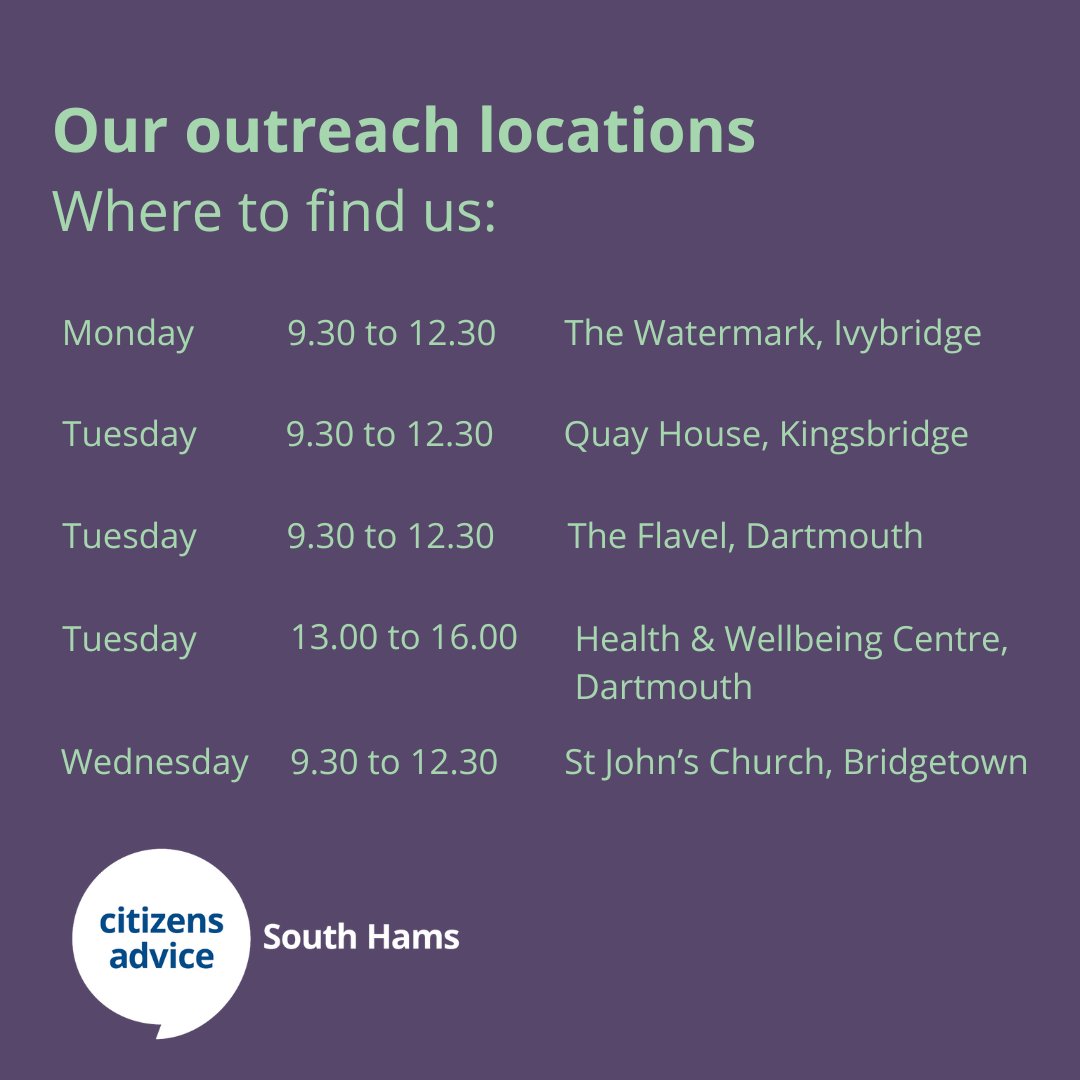 Need advice? Come and find us at an outreach near you.
Free, confidential, independent and impartial advice to help you find a way forward. ⤵️