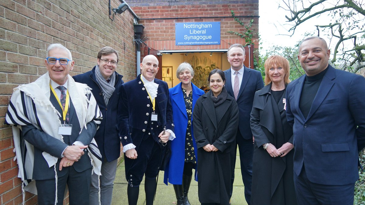 Police and Crime Commissioner Gary Godden attended a service to mark the 60th anniversary of the foundation of the congregation at Nottingham Liberal Synagogue this weekend.