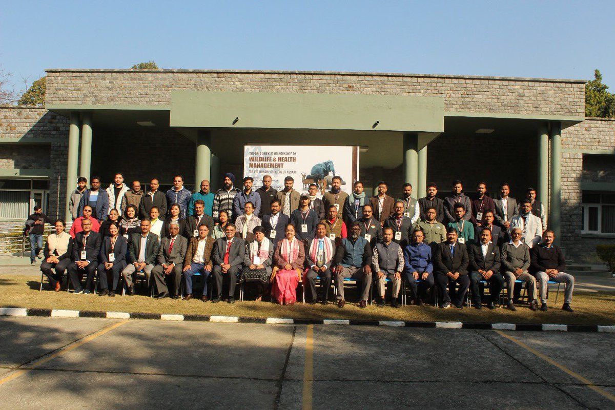 The 10-day Orientation Course for Wildlife Health &amp; Management for Veterinary Officers of Assam commenced today with a formal inaugural session! 🐾 Dr. Ruchi Badola, Dean FWS &amp; Dr. S. Sathyakumar, Registrar graced the inaugural session. Dr. Parag Nigam introduced the workshop.