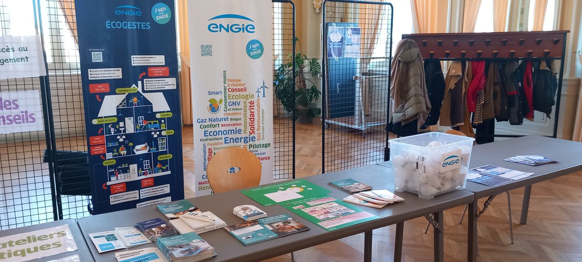 Retour sur le salon « Rénovation énergétique… où en êtes-vous ? » à Lunéville, organisé samedi dernier par la <a href="/clcv54/">CLCV54</a> 👇

L'occasion de présenter nos solutions pour accompagner les particuliers dans leurs projets de #RénovationEnergétique.

#JAgisAvecENGIE