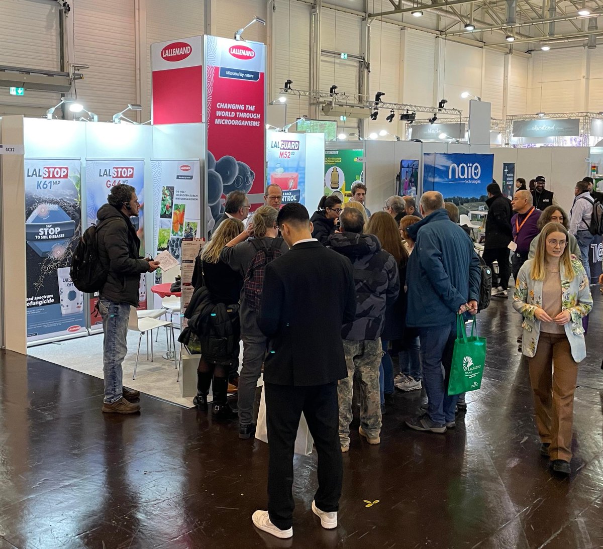 Lallemand Plant Care team had an amazing week at #IPMEssen! 🌱✨ Great discussions, valuable connections, and a strong interest in our microbial-based solutions. Excited to have introduced Lalstop K61 WP &amp; Lalstop G46 WG! Thanks to all who visited! 🌍🌸 #Horticulture #Lallemand