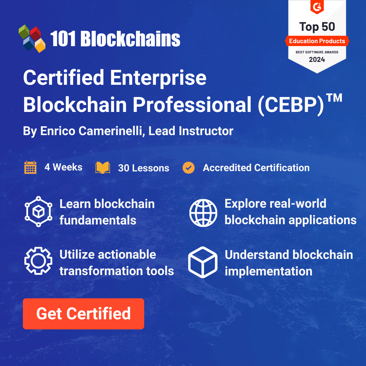 101Blockchains's tweet photo. Become a Certified Enterprise Blockchain Professional (CEBP)โข!
Gain deep blockchain expertise & real-world insights from industry pros. ๐ฏ
Start your blockchain journey today ๐ https://t.co/vWiLku9wOC
#Blockchain #CEBP #BlockchainCertification #101Blockchains https://t.co/MBOYDE6OIg