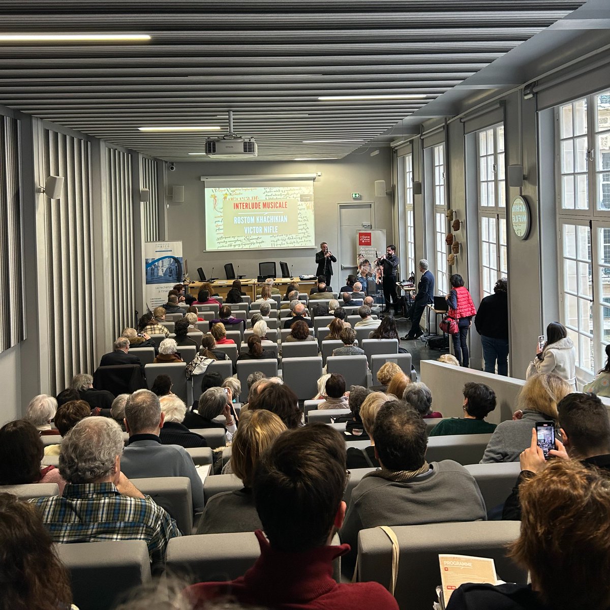 FondationInalco's tweet image. Retour sur notre rencontre sur le patrimoine immatériel arménien !
Un grand merci aux intervenants et participants pour ces échanges riches et engagés. Continuons à faire vivre cette mémoire essentielle !
🙏 Merci à l'@Inalco , @OeuvredOrient & @INP_patimoine