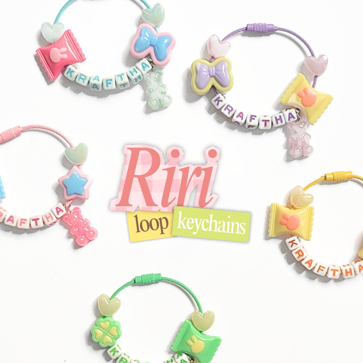 kraftha_ph's tweet photo. say hello to Riri! 🍭🐻 the cutest loop keychain to brighten your day for only ₱100!

customize the name (up to 7 letters) and make it uniquely yours! it's available in 6 colors (see thread)

dm us to order! 💌

🏷️anik anik anik-anik artph studytwt wts lfb ph bnstwt lf fs https://t.co/paWiaPGu64