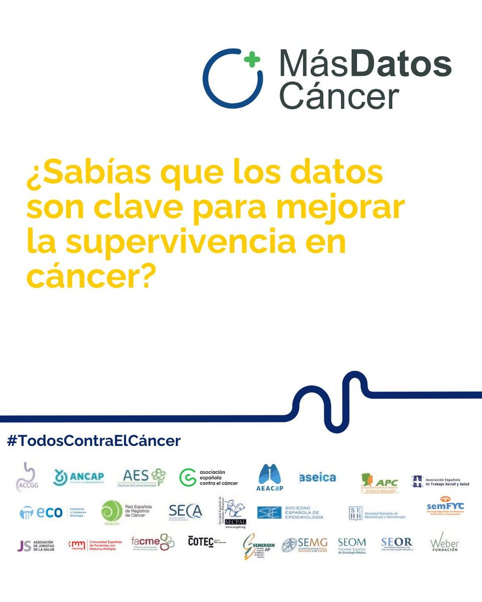 <a href="/ContraCancerEs/">Asociación Española Contra el Cáncer</a> Y esto es muy necesario, puesto que actualmente hay una clara falta de datos que sean homogéneos y accesibles. Esto dificulta la planificación de estrategias que sean eficientes y equitativas a la hora de abordar el #cáncer.

#TodosContraElCáncer #MásDatosCáncer