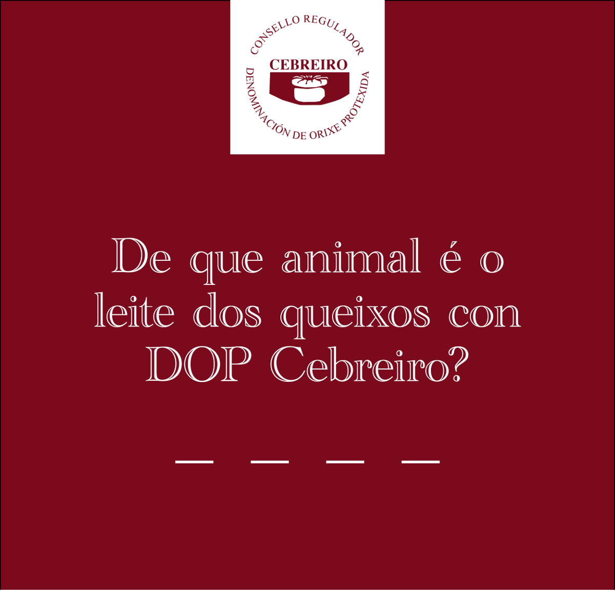 queixocebreiro's tweet photo. XOGAS CON NÓS? 🤔🥛
De que animal é o leite dos #queixos con DOP #Cebreiro?

🤍 https://t.co/VlPePLNwPE 🤍

¿JUEGAS CON NOSTROS? 🤔🥛
¿De qué animal es la leche de los #quesos con #DOPCebreiro? https://t.co/w8Ukm79gL0