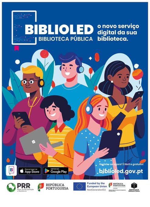 fesabid's tweet photo. 📚 ¡Gran noticia para las bibliotecas digitales! BiblioLED es el nuevo servicio de préstamo digital en Portugal 🇵🇹

De Marque, parte del #ClusterFESABID,  ha liderado su desarrollo y puesta en marcha.

Esperamos que BiblioLED será un referente como lo ha sido #eBiblio en España https://t.co/uNYWCmxZof