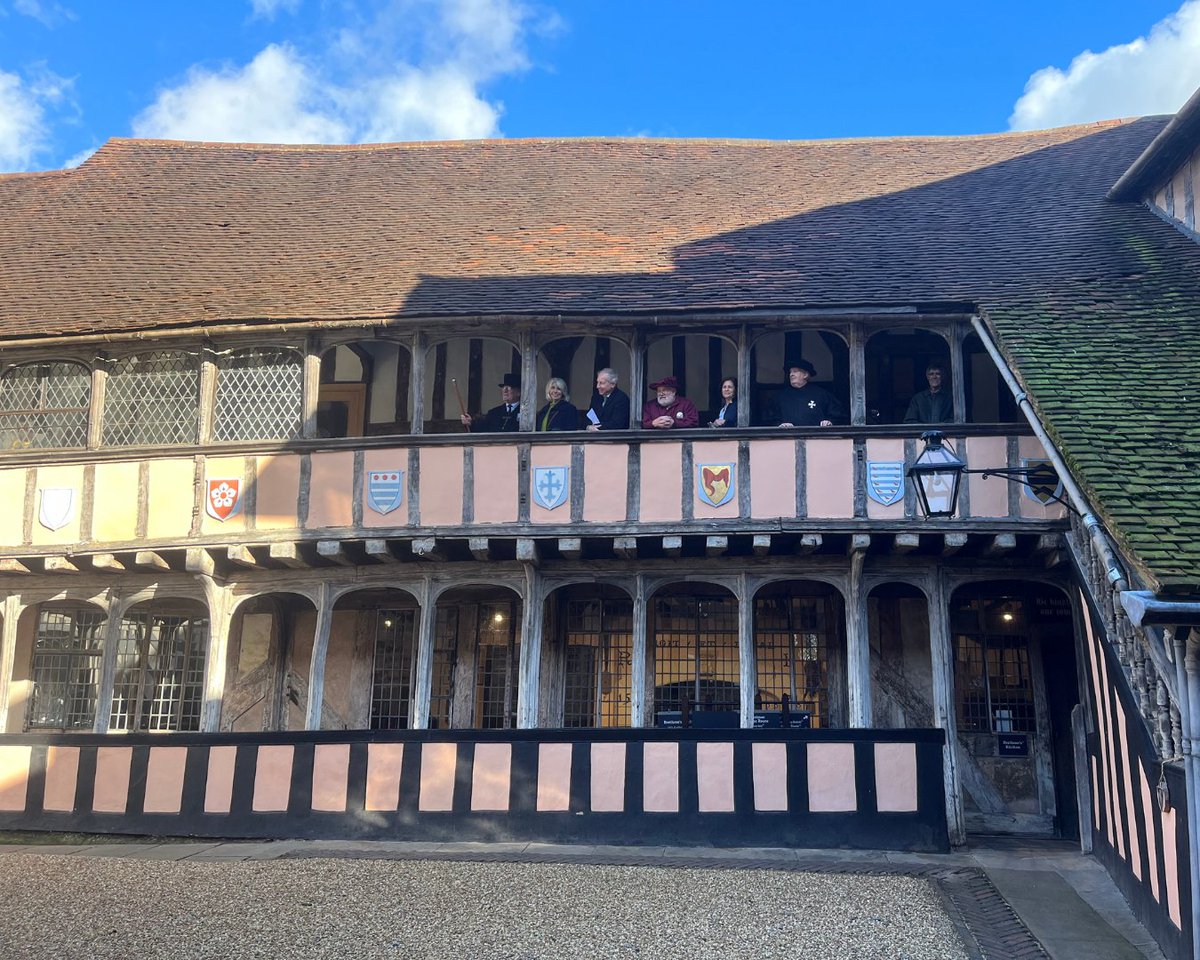 The Lord Leycester (@lordleycester) on Twitter photo On Thursday 30th January, we were thrilled to welcome the Trustees, Brethren and Staff from <a href="/friends_cross/">Friends of St Cross Winchester</a>
The visitors from St Cross enjoyed a Guided Tour of the site and living accommodation from our Brethren and a lunch hosted by the Lord Leycester in the Great Hall! On Thursday 30th January, we were thrilled to welcome the Trustees, Brethren and Staff from <a href="/friends_cross/">Friends of St Cross Winchester</a>
The visitors from St Cross enjoyed a Guided Tour of the site and living accommodation from our Brethren and a lunch hosted by the Lord Leycester in the Great Hall!
