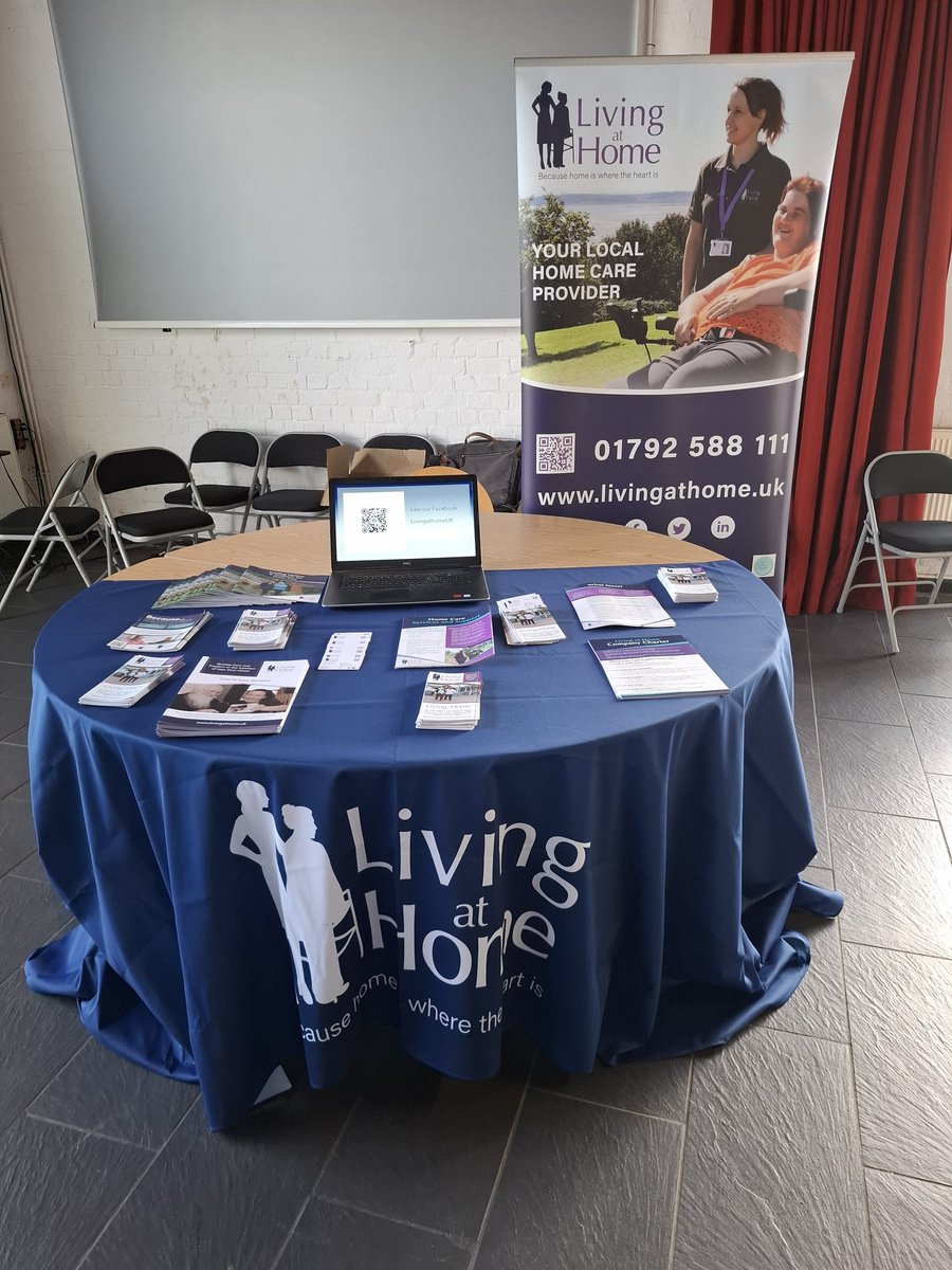 Come and see us <a href="/LivingathomeUK/">Living at Home UK</a> in the Waterfront Museum 11-1 today for a chat about your tailored Homecare needs