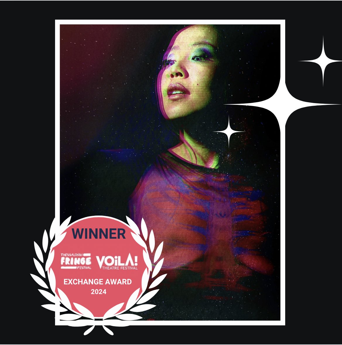 Happy Monday with some super news: 🎉 Congrats 🎉 <a href="/elisabettygun/">Elisabeth Gunawan</a> @saksibisou - STAMPIN' IN THE GRAVEYARD - is the official winner of our inaugural @thessfringe x Voila! Festival Exchange Award! Συγχαρητήρια!