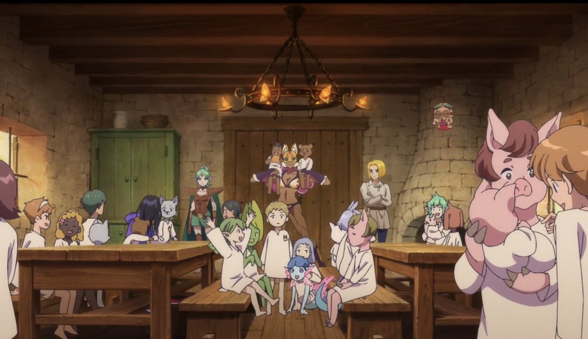 officialwheyfu's tweet photo. -dainty daughter of the mayor, damsel-in-distress type
-inspired by a wrestler, desires to get stronger
-wants to open an orphanage for under-privileged children
-achieves both in 2 eps
-her dub voice > sub
-proud of her body

Destiny Heartwarming, absolute peak. https://t.co/Yh5JCNrSzU