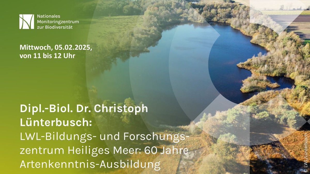 BundesNaturschutzAmt (@bfn_de) on Twitter photo Am Mittwoch wird im kostenlosen Online-Vortrag des #BfN das LWL-Bildungs- und Forschungszentrum Heiliges Meer vorgestellt. Seit 60 Jahren bietet es eine umfassende Artenkenntnis-Ausbildung an. Zur Anmeldung: bfn-event.webex.com/webappng/sites…
<a href="/lwl_aktuell/">Landschaftsverband Westfalen-Lippe (LWL)</a> @BMUV #artenkenntnis #naturschutz Am Mittwoch wird im kostenlosen Online-Vortrag des #BfN das LWL-Bildungs- und Forschungszentrum Heiliges Meer vorgestellt. Seit 60 Jahren bietet es eine umfassende Artenkenntnis-Ausbildung an. Zur Anmeldung: bfn-event.webex.com/webappng/sites…
<a href="/lwl_aktuell/">Landschaftsverband Westfalen-Lippe (LWL)</a> @BMUV #artenkenntnis #naturschutz