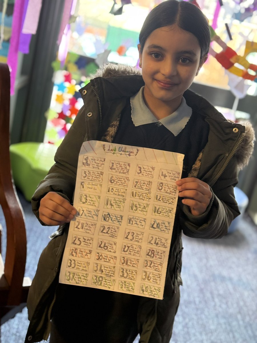 stmargaretsoldh's tweet photo. Usual Monday morning @stmargaretsoldh - inundated with homework and artistic depictions of our worship theme from over the weekend. After our Ethos meeting on Friday, Areeba has gone home and designed our first #Lent challenge, ready for after half term. #blessed #APlacetoBECOME https://t.co/sEMnGEjNeb