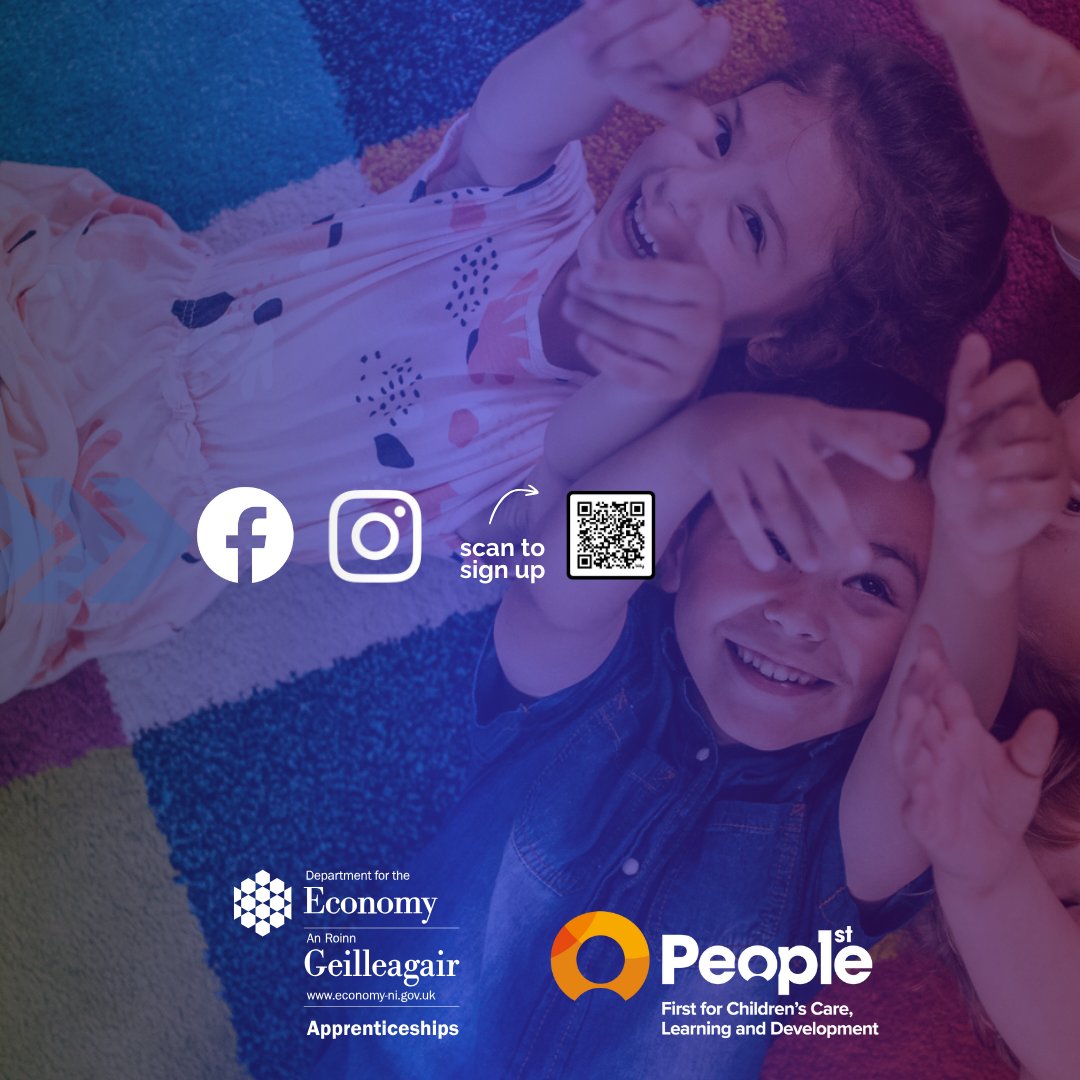 people1stni's tweet photo. 🚀 It’s Apprenticeships Week – Let’s Talk Childcare! 👶

Looking to start or grow your childcare career? Our fully funded Level 2 &amp; 3 Childcare Apprenticeships help you earn while you learn at ANY age! 

👉🏼 https://t.co/A8IJdUWaFp &amp; get started! #ApprenticeshipsWeek #People1stni https://t.co/s0XwDJyxTo