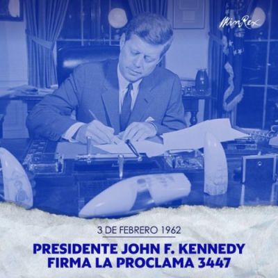 Hace  63 años se le impuso a Cuba una política de cerco y asfixia económica, q ha sido eje central de la estrategia dirigida a coartar el derecho legítimo de los 🇨🇺 a defender su soberanía y forjar un proyecto emancipador, ajeno a la dominación de EE.UU.
#CubaViveEnSuHistoria