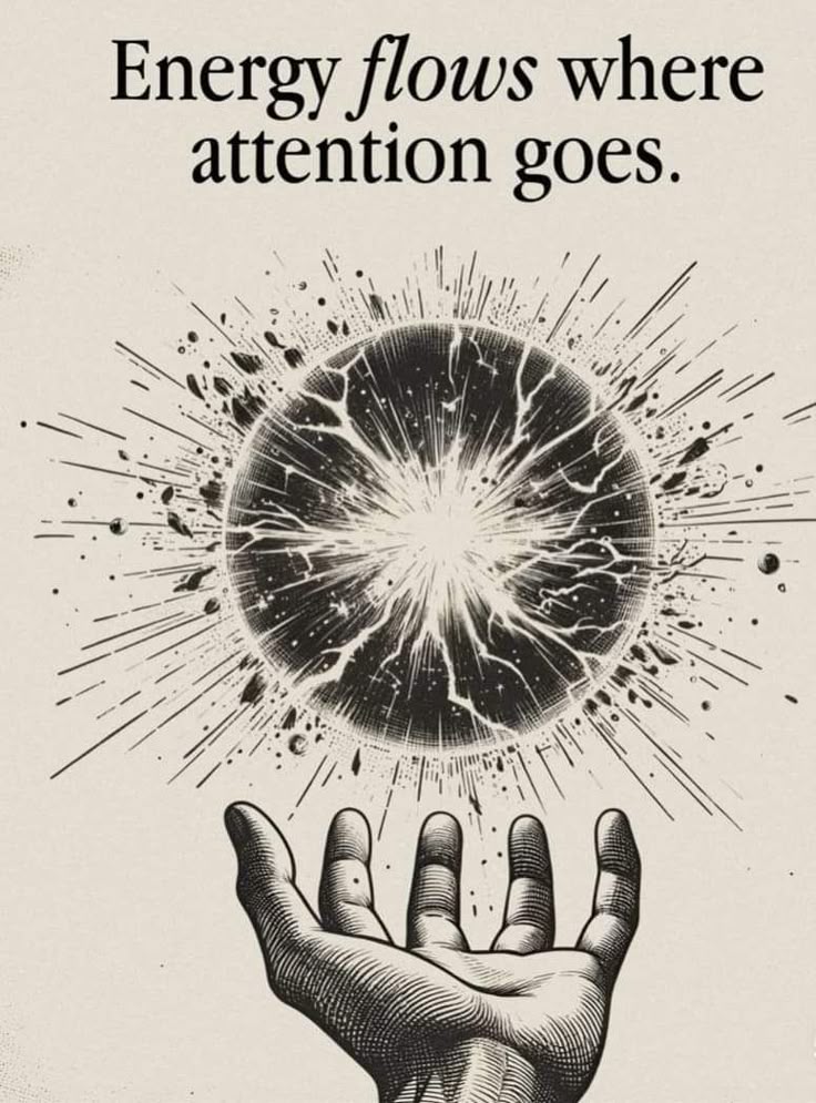 neuronpowers's tweet photo. Energy flows where attention goes. https://t.co/AOMKrNw2tu