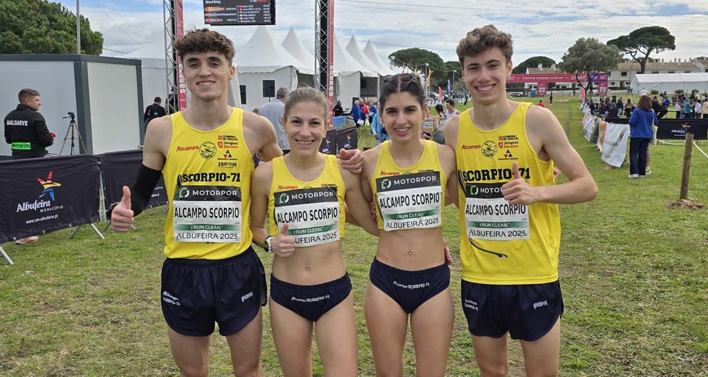 DEPORTES | El equipo aragonés de relevo mixto del Alcampo-Scorpio71 demuestra su buen nivel en la Copa de Europa de Campo a través por clubes: arainfo.org/?p=301405

🏃‍♀️🏃‍♂️ El combinado del <a href="/Scorpio71_ZGZ/">ALCAMPO-Scorpio 71</a> alcanzó una meritoria octava plaza en la máxima competición internacional