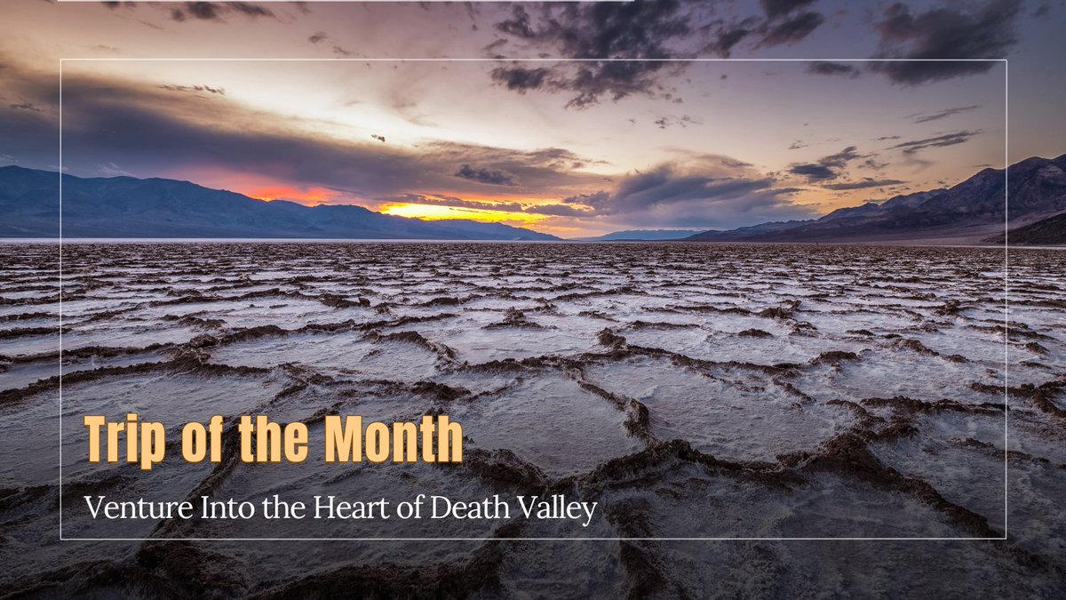February's Trip of the Month takes you to Death Valley! 🌵 From Zabriskie Point’s stunning views 📸 to Badwater Basin’s salt flats, it’s an adventure you won’t forget. ✨ Tap the link for all the details! tinyurl.com/yndy6nsa

#GoRoadTravel #Travel #DeathValley