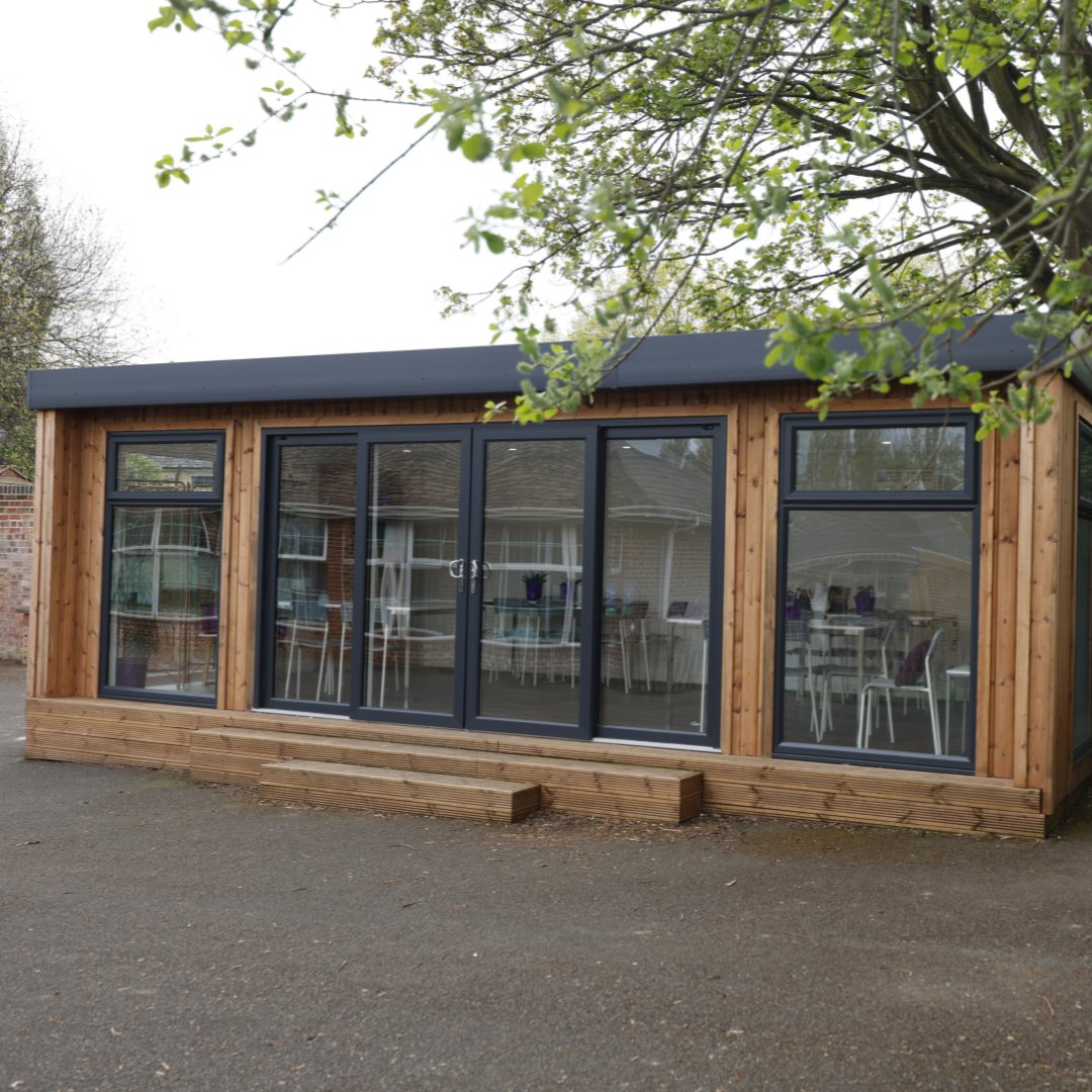 cabinsforschool's tweet photo. This eco classroom has taken SEN support to the next level at Billesley Primary. The school can provide a quiet area for Lego therapy, small group work &amp; 1-1 interventions. 

#ecoclassroom #outdoorclassroom #SEN #SEND #nurture #legotherapy #schoolcabin #intervention https://t.co/ZjIPHT8rAx