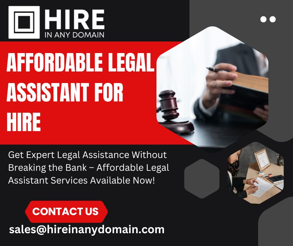 hireinanydomain's tweet image. ⚖️ Quality Legal Support Without High Costs!
Visit: hireinanydomain.com/hire-legal-ass…
#AffordableLegalAssistant #SmartLegalSupport #OutsourceLegal
#HireLegalAssistant #VirtualLegalAssistantServices #AffordableLegalAssistant #OutsourceLegalSupport #HireParalegalAssistant #ParalegalAssistant