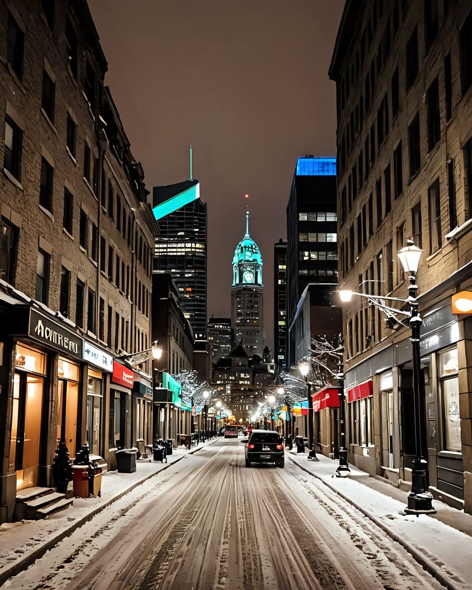 Beautiful Montreal Canada 🇨🇦🥶❄️