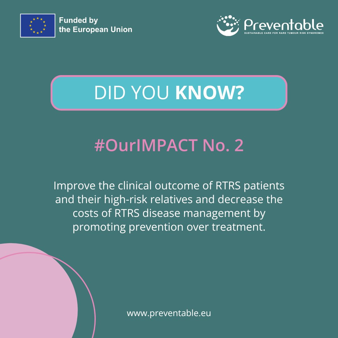 Preventable_EU's tweet photo. 🌟 #PREVENTABLE Impact #2: Prevention Over Treatment 🌟
🚀 Prevention is the future! Early detection & proactive care improve outcomes for RTRS patients while reducing costs & the burden of late-stage disease.
Prevention is a game-changer! 💙✨ #OurImpact #RTRS #Impact2 https://t.co/fFaWvM8iEE