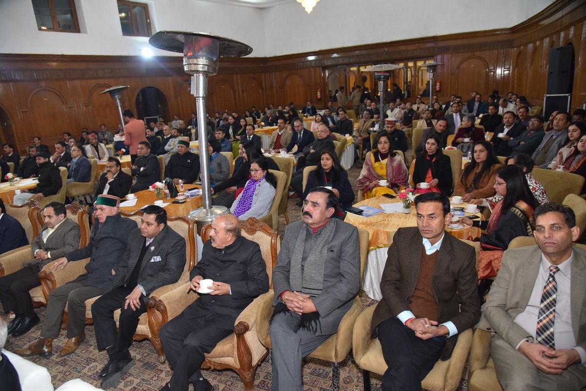 HAS Officers’ Association celebrated its Golden Jubilee Convention अभिव्यक्ति on 2nd February 2025. It was a memorable event in which Hon’ble Chief Minister of Himachal Pradesh Sh. Sukhvinder Singh Sukhu addressed and interacted with the HAS Officers.