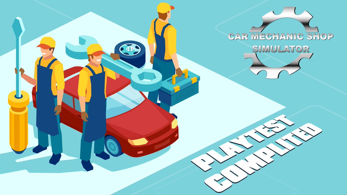 GamesIncubator's tweet photo. 🚗 Thank you for taking part in the #CarMechanicShopSimulator Playtest! Your feedback is invaluable in making the game even better. Stay tuned for news! 🔧✨
https://t.co/NKtVdC1wdR

@Play_Way #PlayWay #cars #business #indiegame #gamedev #simulatorgame https://t.co/oJsUGgcqQ4