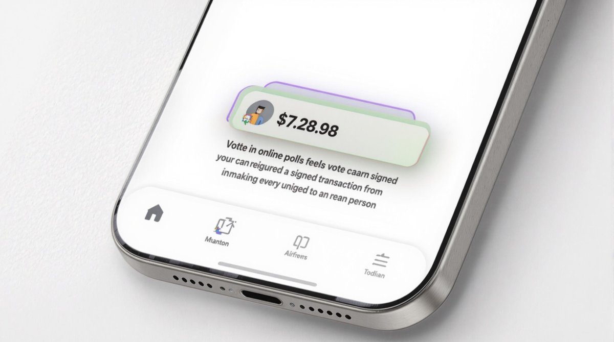 voting in online polls feels meaningless when bots can spam fake results.  

what if each vote required a signed transaction from your wallet, making every response uniquely tied to a real person?