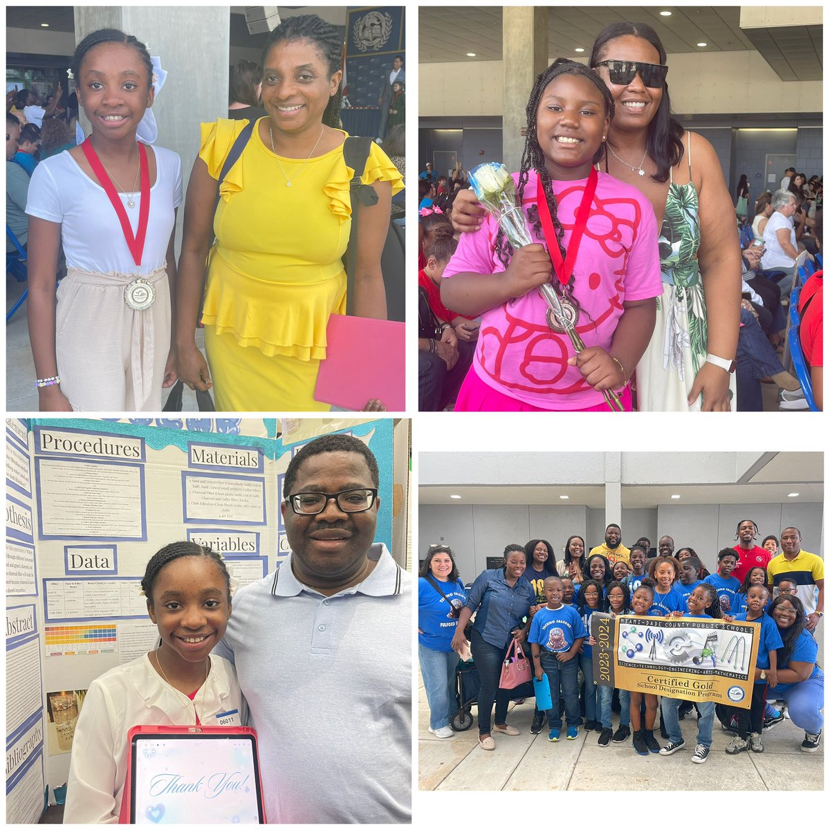 FulfordElem's tweet photo. 🎉And the SECME fun continued… 👍✅ thankful for Ms. Myles, Ms. Nguyen, Ms. Richardson and our amazing Falcons and parents! ⭐️Go @FulfordElem Go Falcons!! So proud🏆👏🏼 https://t.co/ZBjItp19tQ