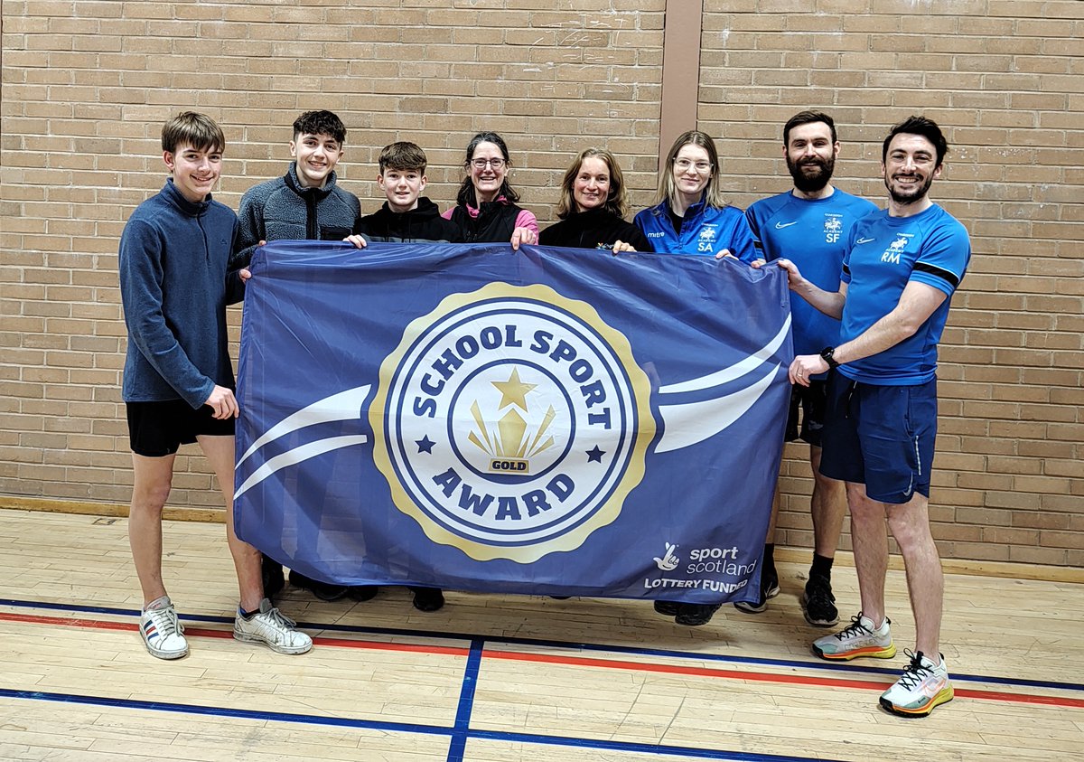 Congratulations to Charleston Academy who were recently awarded the <a href="/sportscotland/">sportscotland</a>  Gold School Sport Award.

🥇⚽️🏀🎾🏓